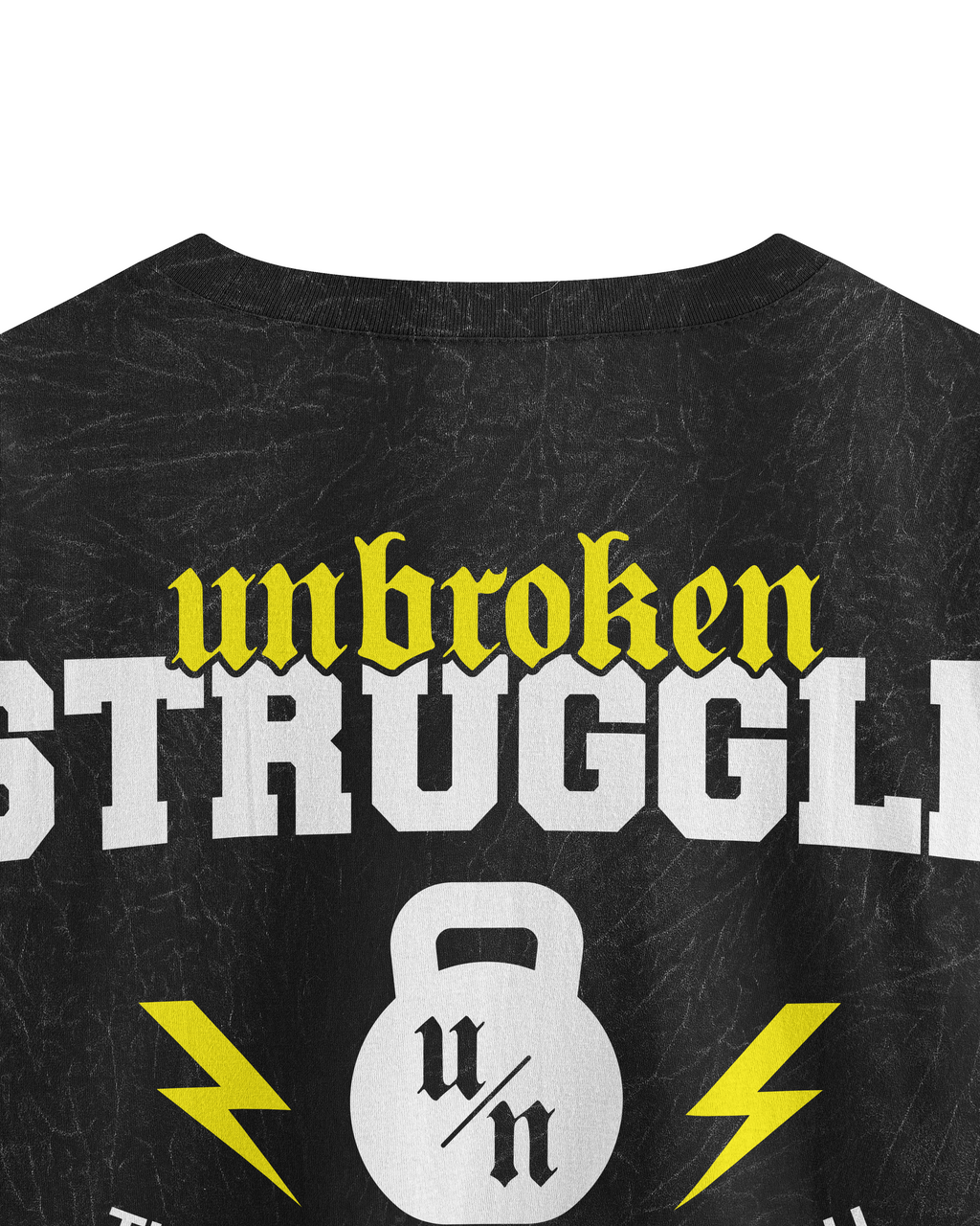 UNBROKEN Croptop – Acid Wash Series