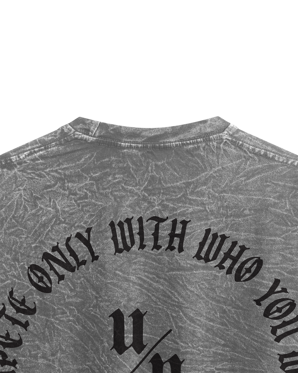 UNBROKEN - Oversized Acid Wash Gris