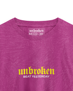 UNBROKEN Croptop – Acid Wash Series