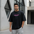 Oversize Negra Acid Wash